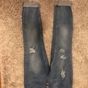 Free People high waisted jeans